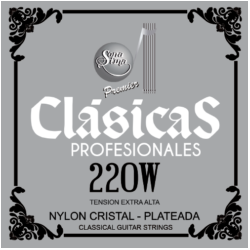 Jgo. de Cuerda Sonatina Premier para Guitarra Clásica Profesional, Mod. 220-W