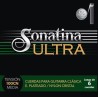 Jgo. de 6 Cuerdas Sonatina «ULTRA» para Guitarra Clasica Profesional Mod. 100-CN6