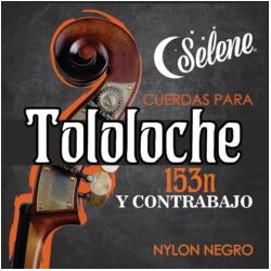 Jgo. de Cuerdas Selene para Contrabajo, Mod. 153-N