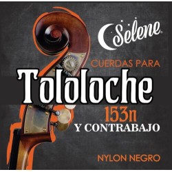 Jgo. de Cuerdas Selene para Contrabajo, Mod. 153-N