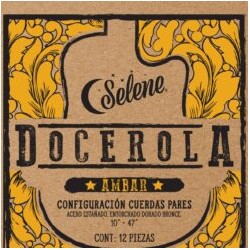 JUEGO DE CUERDAS PARA DOCEROLA, CONFIGURACION CUERDAS PARES MOD. DRA