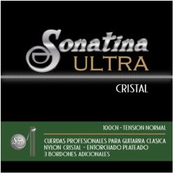 Jgo. de Cuerdas Sonatina “Ultra” para Guitarra Clásica Profesional, Mod. 100CN