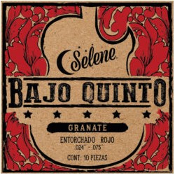Jgo. de Cuerdas Selene «Granate» para Bajo Quinto