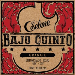 Jgo. de Cuerdas Selene «Granate» para Bajo Quinto