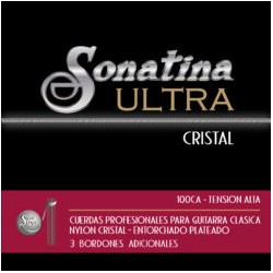 Jgo. de Cuerdas Sonatina «Ultra» para Guitarra Clásica Profesional, Mod. 100CA