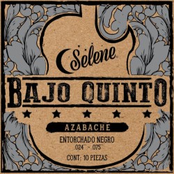 Jgo. de Cuerdas Selene «Azabache» para Bajo Quinto