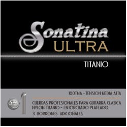 Jgo. de Cuerdas Sonatina «Ultra» para Guitarra Clásica Profesional, Mod. 100TMA