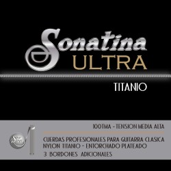 Jgo. de Cuerdas Sonatina «Ultra» para Guitarra Clásica Profesional, Mod. 100TMA