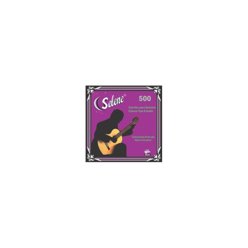 Jgo. de Cuerdas Selene para Guitarra Clásica, Mod. 500