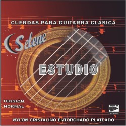 Jgo. de Cuerdas Selene para Guitarra Tipo Estudio, Mod. 500-1B