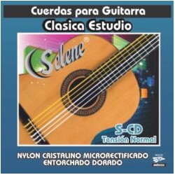 Jgo. de Cuerdas Selene para Guitarra Clásica Estudio, Mod. S-CD