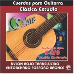 Jgo. de Cuerdas Selene para Guitarra Clásica Estudio, Mod. S-RFB
