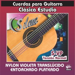 Jgo. de Cuerdas Selene para Guitarra Clásica Estudio, Mod. S-VP