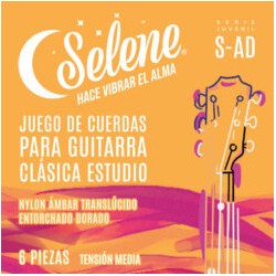 Jgo. de Cuerdas Selene para Guitarra Clásica Estudio, Mod.S-AD