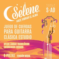 Jgo. de Cuerdas Selene para Guitarra Clásica Estudio, Mod.S-AD