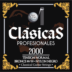 Jgo. de Cuerdas Sonatina para Guitarra Clásica Profesional,  Mod. 2000