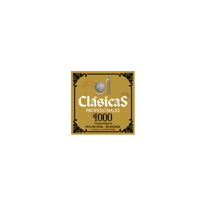 Jgo. de Cuerdas Profesionales Sonatina Para Guitarra Clásica, Mod. 4000