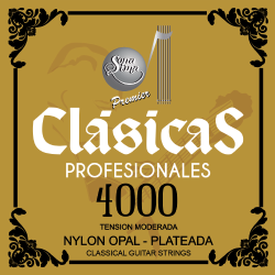Jgo. de Cuerdas Profesionales Sonatina Para Guitarra Clásica, Mod. 4000