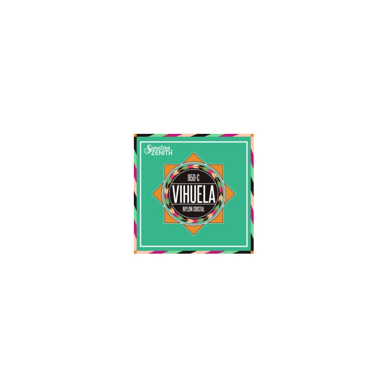 Jgo. de Cuerdas Profesionales Sonatina para Vihuela. Nueva Línea «Zenith» Mod. 950-C