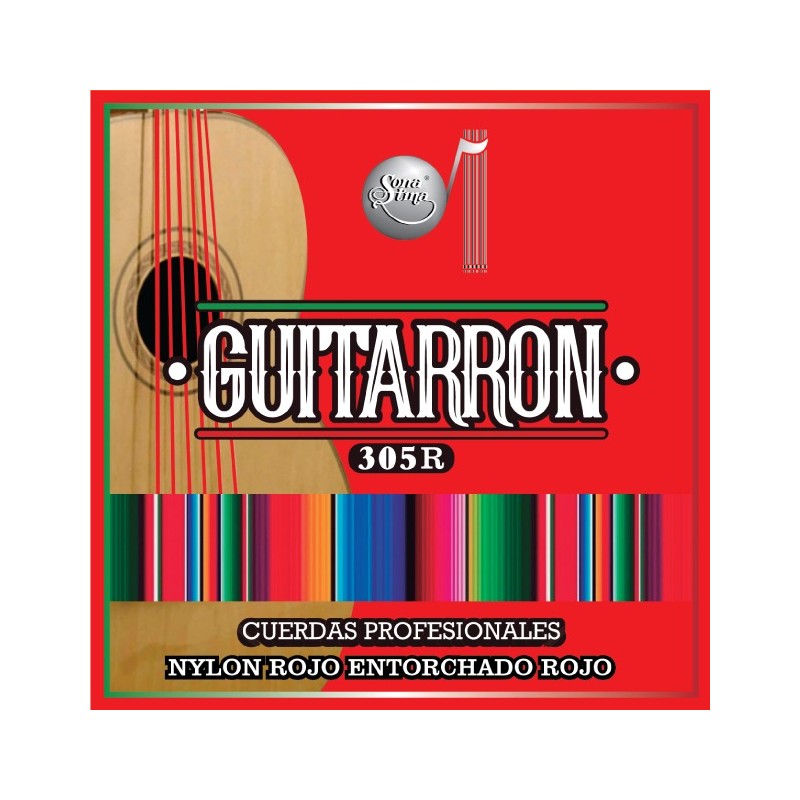 Jgo. de Cuerdas Sonatina para Guitarrón Mod. 305-R