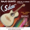 Jgo. de Cuerdas Selene  para Bajo Quinto, Mod. BQSC