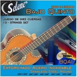 Jgo. de Cuerdas Selene para Bajo Quinto, Supercontacto. Mod. BQAI