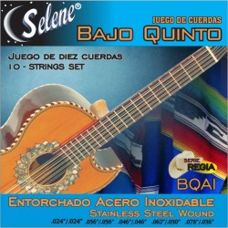 Jgo. de Cuerdas Selene para Bajo Quinto, Supercontacto. Mod. BQAI
