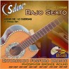 Jgo. de Cuerdas Selene para Bajo Sexto, Supercontacto.  Mod. BSB