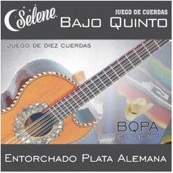 Jgo. de Cuerdas Selene para Bajo Quinto, Mod.BQPA