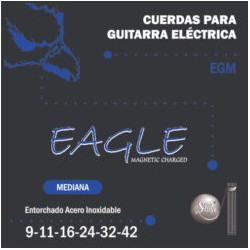 Jgo. de Cuerdas Profesionales Sonatina «Eagle» para Guitarra Eléctrica, Mod. EGM