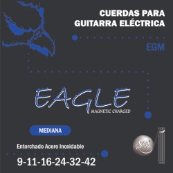 Jgo. de Cuerdas Profesionales Sonatina «Eagle» para Guitarra Eléctrica, Mod. EGM