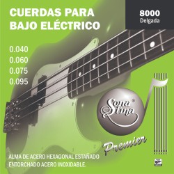 Jgo. de Cuerdas Sonatina Premier Para Bajo Eléctrico, Mod. 8000