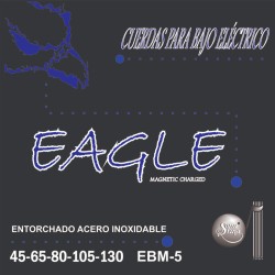 Jgo. de Cuerdas Sonatina Eagle para Bajo Eléctrico de 5 cuerdas, Mod.EBM-5
