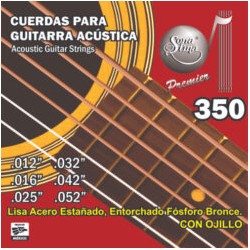 Jgo. de Cuerdas Sonatina Premier para Guitarra Acústica o Electroacústica, Mod.350