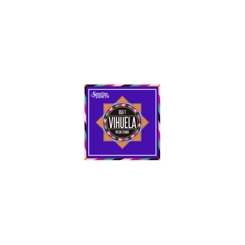 Jgo. de Cuerdas Profesionales Sonatina para Vihuela, Nueva Línea «Zenith» Mod. 950-T