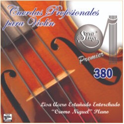 Jgo. de Cuerdas Sonatina Premier Profesionales para Violín, Mod.380