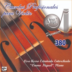 Jgo. de Cuerdas Sonatina Premier Profesionales para Violín, Mod.380