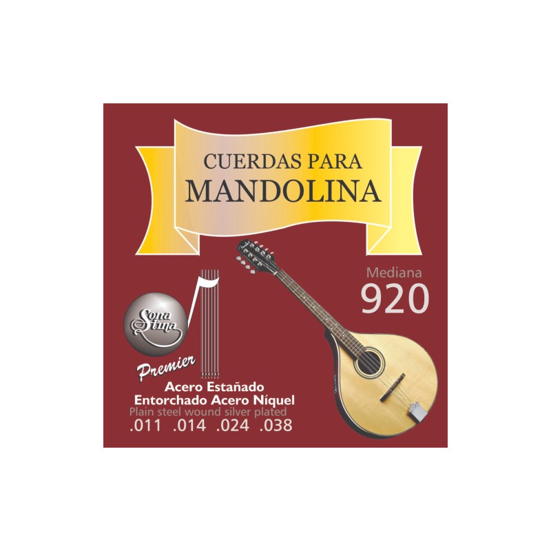 Jgo. de Cuerdas Sonatina Premier para Mandolina,  Mod. 920