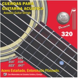Jgo. de Cuerdas Sonatina Premier para Guitarra Acústica o Electroacústica, Mod. 320