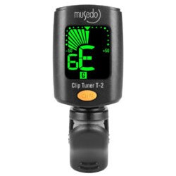 Afinador Cromatico para Guitarra, Bajo, Violín y Ukulele. T-2