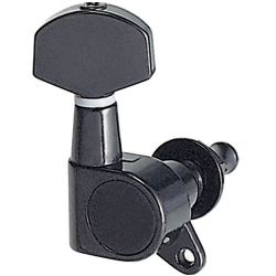 Jgo. de Maquinaria Negra para Guitarra Eléctrica (3+3)