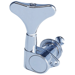 Jgo. de Maquinaria Cromada  para Bajo Eléctrico (2+2) Tipo Ibáñez.