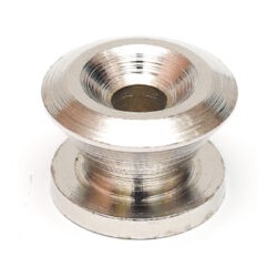 Botón Cromado  p/ Tahalí, Cabeza Ancha NEGRO, PLATA, DORADO B-02.J