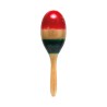Maraca de Madera Tricolor  Chica