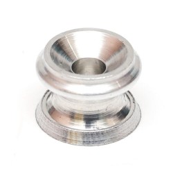 Botón de Aluminio p/ Tahalí (Color Plata)  B-01.J