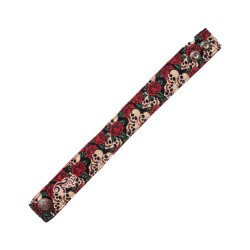 Brazalete Tempo Calaberas y Rosas