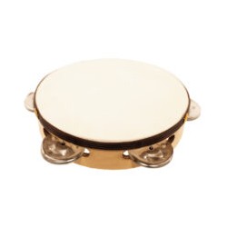 Pandero de Pino Sencillo con Parche 6?