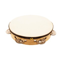 Pandero de Pino Sencillo con Parche 8?