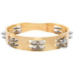 Pandero de Pino Sin Parche Doble 10?