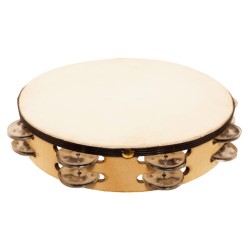 Pandero Doble Con Parche 10?